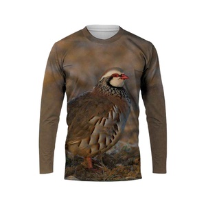 Camisas de camuflaje de secado rápido, ropa de caza, camiseta de manga larga para hombre, camisetas de sublimación de caza en blanco con impresión Digital de manga larga - Product Image 4