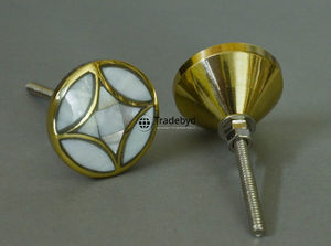 Boutons de tiroir écologiques de conception minimaliste d'incrustation de qualité supérieure pour armoires commodes tiroirs armoires et cuisines-Tradebyd - Product Image 2