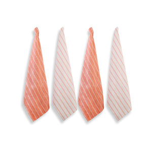 Serviettes de cuisine réutilisables écologiques 100% coton à impression personnalisée avec logo privé personnalisé - Product Image 2