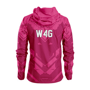 Wear 4 Games Custom Green <b>Camo</b> Eco Friendly Quick Dry Nylon Coated Waterproof Breathable Zipper Unisex Casual Windbreaker <b>Jacket</b> - Product Image 5