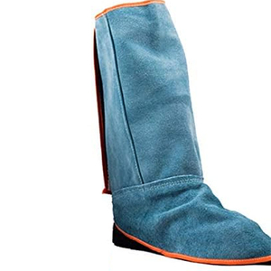 ที่คลุมเท้าสำหรับเชื่อมหนังวัวฝาครอบเท้าสำหรับงานเชื่อมที่ป้องกันขา - Product Image 6