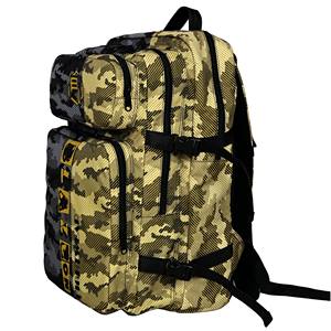 Sac à dos de sport tactique unisexe durable et léger, multi-compartiments, ceintures à perles personnalisables, revêtement PVC 600D, capacité 56L - Product Image 1
