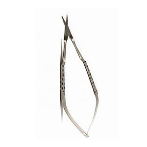 Best MEDZORA SURGICAL Manual Vannas Micro-Scissor Stainless Steel Surgical Scissors 16cm ENT <b>Microsurgery</b> <b>Equipment</b> Instrument - Product Image 1
