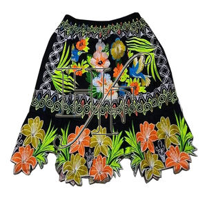 Jupes imprimées polynésiennes pour femmes, jupes Urohs pohnépiennes personnalisées de haute qualité - Product Image 1