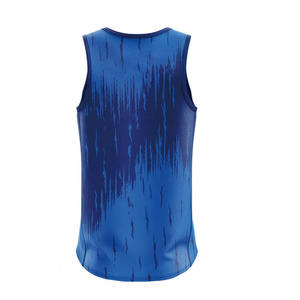 เสื้อแขนกุดถักสำหรับผู้ชายเสื้อแขนกุดดีไซน์ซับลิเมชันออกแบบได้ตามต้องการ - Product Image 3