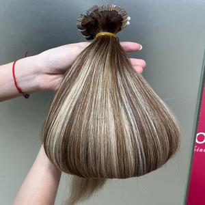 Extensiones de cabello Remy vietnamita Balayage Color cinta recta #2/#2H + 12C tejido de cabello humano virgen vietnamita - Product Image 1