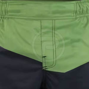 กางเกงขาสั้นผ้าทอโพลีเอสเตอร์น้ำหนักเบาดีไซน์ล่าสุดสำหรับศิลปะการต่อสู้แบบ MMA - Product Image 6