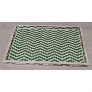 ถาดฝังกระดูกทรงสี่เหลี่ยมถาดเสิร์ฟพร้อมลาย desgin ถาดสำหรับตกแต่งงานปาร์ตี้คริสต์มาส - Product Image 3