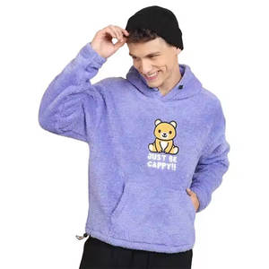 Venta al por mayor personalizado 100% algodón pulóver sudadera transpirable invierno calle ropa casual alta venta hombres sudaderas con capucha - Product Image 1