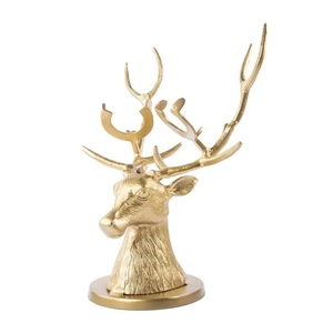 Enfriador de botellas con tema de animales, soporte para bebidas de hielo de Metal plateado brillante, accesorios decorativos de mesa para fiesta - Product Image 5