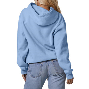 Casual Oversized Hoodie for Women, Soft Fleece Pullover Sweatshirt, Lightweight <b>Long</b> <b>Sleeve</b> Hooded <b>Top</b> with Pockets, Trendy - Product Image 5