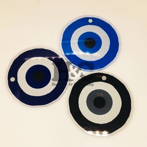 Nuevas Placas Acrílicas para Extensiones de Pestañas Azules con Logotipo Personalizado, Forma de Mariposa Cuadrada, Duraderas, Calidad Premium - Product Image 3