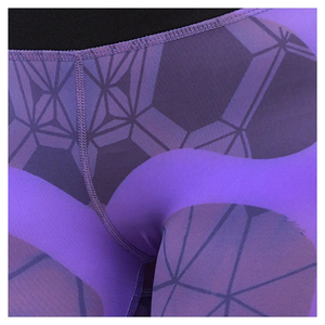 Mallas de yoga impresas personalizadas Servicio OEM Mallas de Yoga de cintura alta elástica para mujer Pantalones Gimnasio Ropa de fitness Legging sin costuras para mujer - Product Image 4