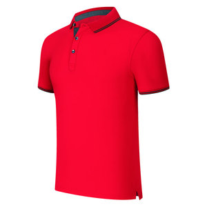 T-shirt unisexe personnalisé élégant à manches courtes en fibre de bambou douce, respirante, infroissable, séchage rapide, imprimé, bouton classique - Product Image 3