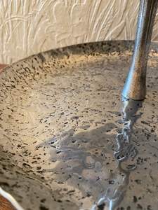 แท่นวางเทียนโลหะ3ชั้นดีไซน์วินเทจสำหรับคัพเค้กขนมหวานและขนมอื่นๆที่เสิร์ฟขนมขบเคี้ยวเหมาะสำหรับงานเลี้ยงในฟาร์ม - Product Image 4