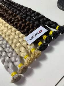 Extension de cheveux vietnamiens Super Double Drawn pour le fournisseur en gros Keratin Pre Bonded I Tip - Product Image 3