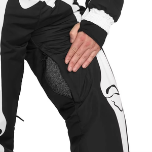 Combinaison de ski thermique unisexe, coupe-vent, imperméable, respirante, isolée - Ensemble veste et pantalon avec fermeture éclair en tissu Tex pour conditions froides - Product Image 6