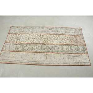 Rug, 2.8x5.1 ft Vintage Rug, <b>Brown</b> Persian Rug <b>Wool</b> - Product Image 3