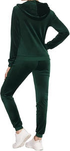 Survêtements en velours pour femmes, ensembles décontractés deux pièces, veste et pantalon à manches longues, ensembles de 2 pièces, survêtements en velours pour femmes, vente en gros - Product Image 5