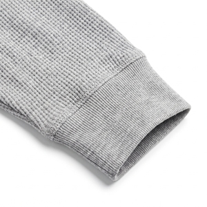 Men's Winter Thermal Long Sleeve <b>Top</b> Waffle Knit Warm Base <b>Layer</b> OEM ODM Wholesale Factory Custom Logo Low MOQ - Product Image 2