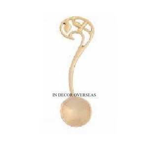 Poignées en métal fantaisie de créateur floral pour cuillère polie argentée brillante et ensemble de couverts folkloriques pour la maison et la table à manger d'hôtel - Product Image 5