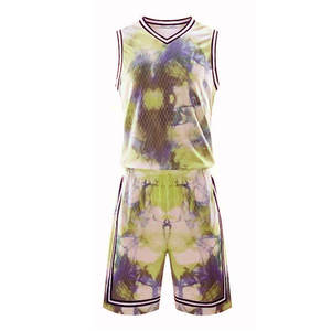 Tenues de basketball respirantes et anti-humidité grande taille pour équipes scolaires et clubs d'entraînement adultes – Confortables et légères - Product Image 1