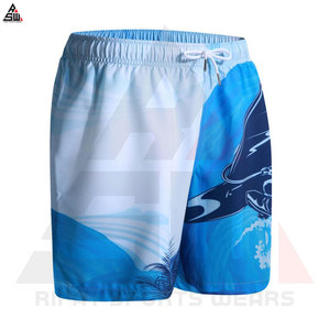 Custom Logo Color Double <b>Layer</b> Designer Canvas Shorts Lining Summer Heat-Transfer Printed Solid 100% Cotton Quick Dry Men's - Product Image 2
