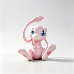 Figurine d'anime <span class=keywords><strong>Mew</strong></span>, modèle de collection, ornement de scène, cadeau décoratif pour les fans d'anime - Product Image 3