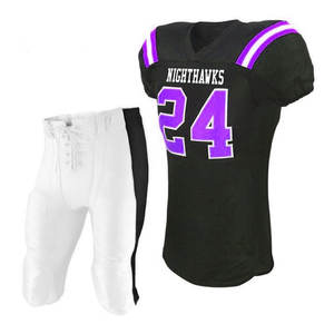 ชุดอเมริกันฟุตบอลระบายอากาศได้น้ำหนักเบาสไตล์ทางการสหรัฐอเมริกาเครื่องแบบที่เคลื่อนไหวรวดเร็วออกแบบได้ตามต้องการ - Product Image 4