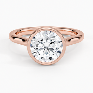 0.80 CT แหวนเงินประดับ925เพชรที่เจียระไนสว่างสดใสทรงกลมแหวนสวยงามและเป็นอมตะสำหรับเธอในวันเกิด - Product Image 4