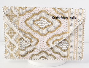 Bolso de Mano de Moda Portátil con Bordado Colorido, Bolso de Fiesta con Cuentas Florales y Citrus, Bolso de Diseñador para Novia, Bolso de Noche Elegante - Product Image 3