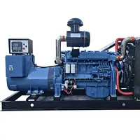 Groupe électrogène diesel Yuchai YC4A140L-D25 80KW 100KVA ATS, refroidissement par eau, type châssis ouvert, générateurs diesel 1/3 phase 50Hz 1500/1800RPM