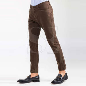 Nuevo estilo Uso al aire libre Streetwear Hombres Jeans Pantalones Mejor calidad Color sólido Jeans Pantalones para hombres - Product Image 2