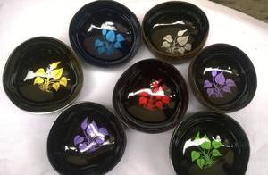 Design décoratif bol en coquille de noix de coco naturelle colorée bol en noix de coco vietnamienne - Product Image 5