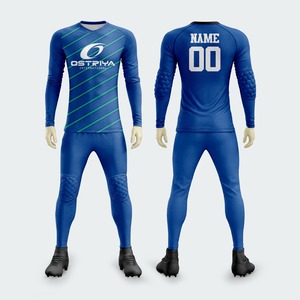 Mallas de Fútbol para Hombre, Jersey de Portero de Manga Larga Protector contra Impactos, Uniforme de Portero Personalizado - Product Image 4