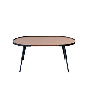 โต๊ะกาแฟโลหะสีน้ำตาลที่ทันสมัยสำหรับห้องนั่งเล่นที่บ้านเฟอร์นิเจอร์ที่ทันสมัย - Product Image 3