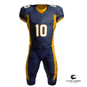 Pro team OEM maillot de football américain et uniforme sublimé logo personnalisé maille respirante de haute qualité - Product Image 5