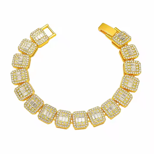 Pulsera de Plata 925 con Diamante Moissanita, Pieza de Joyería Refinada que Ofrece un Brillo Brillante, Diseño Equilibrado y Sofisticado - Product Image 3