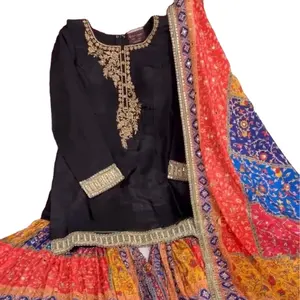 فساتين نسائية كاملة من السلوار والقمصان الباكستانية فساتين للنساء من الهند وباكستان مجموعة فستان للبنات