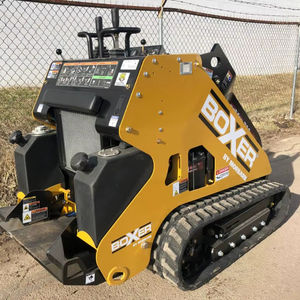 Nuevo Boxer 700HDX Diesel Mini Skid Steer Kubota Capacidad de elevación de 1 tonelada Cargador frontal Uso agrícola de alta eficiencia - Product Image 1