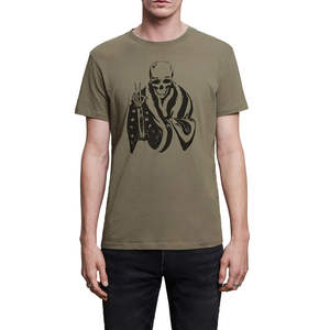 Precio bajo Venta a granel al aire libre tamaño adulto hombres serigrafía camiseta mejor calidad hombres gran tamaño serigrafía camiseta - Product Image 6