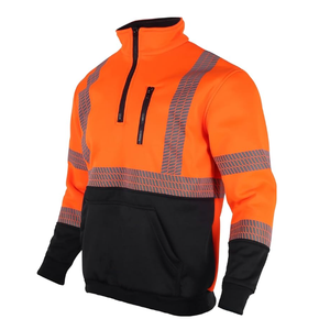 Salut Vis Tendance Hoodies Personnalisé Salut Vis À Capuche Prix De Gros 100% Polyester Durable À Séchage Rapide Vestes De Sécurité Vêtements De Travail - Product Image 6
