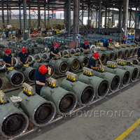 Alternateur synchrone simple à double roulement 3 phases 50kw 100kw 150kw 200kw 300kw 500kw 220V 380V 400V pour générateur Dynamo