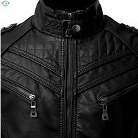 Nouvelle veste formelle en cuir véritable et toile pour homme, fabriquée en usine, prix abordable, imperméable, mode hiver, cuir pur