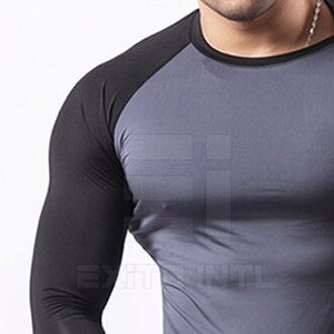 Camiseta sin mangas de compresión para hombre, control de abdomen, moldeadora de cuerpo, ajuste regular, faja de cintura, ecológica - Product Image 3