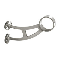 Support de main courante en laiton doré de qualité supérieure, construction durable, détails décoratifs, supports de corde pour rideaux automatiques