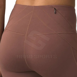 Shorts Deportivos de Cintura Media para Yoga, Gimnasio y Entrenamiento, Levanta Glúteos, Sin Costuras, Ecológicos, Transpirables, de Spandex/Nailon - Product Image 6