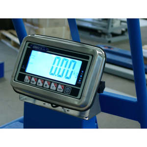 Orto Ultra 3-Wheel Weighing Cart 150kg/50g Capacity Fruit and Vegetable Scale for Shopping <b>Trolleys</b> & Carts - Product Image 2