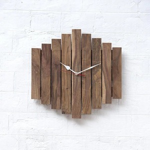 Elegante y Duradero Reloj de Pared de Madera con Diseño Art Deco, Reloj Analógico de Cuarzo, Reloj Artesanal para Decoración del Hogar, Bodas, Sala de Estar, Dormitorio, Oficina - Product Image 4