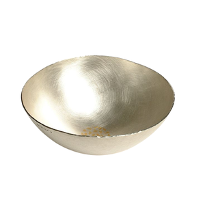 Tazones Redondos de Aluminio Dorado de Estilo Real para Servir en la Cocina, Vajilla para el Hogar y Hoteles, Tazones para Servir Comida y Sopa - Product Image 2